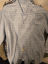  20 A Piece Eton Men's Dress Shirts Size 44 17 Sleeves 24 Great Condition