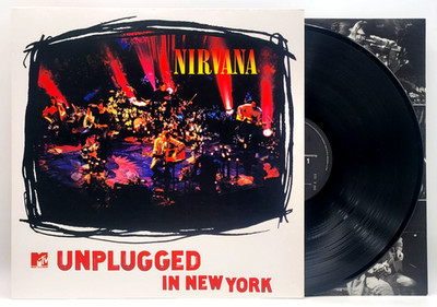 NIRVANA - MTV UNPLUGGED IN NEW YORK - ROCK LP RECORD EU IMPORT