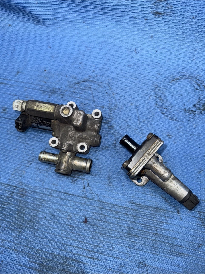 Válvula de control de aire de ralentí 90-96 Nissan 300zx Z32 IACV AAC OEM Vg30 regulador NA TT Foto 4 de 4