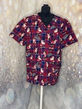 Disney Grumpy Tooniforms Scrubs Mad Skills Men  s Sz L
