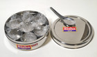 Risha Gold Spice Storage Tin Stainless Steel x7 Cups +Satien Viner Thai Spoon