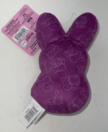2025 PEEPS Strawberry Scented HELLO KITTY+BLUE + PINK+ MAGENTA LOT 4 Plush 6"NEW - Picture 5 of 9