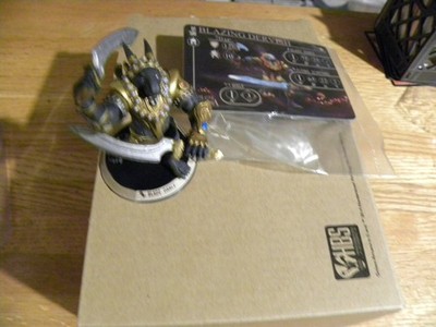 Golem Arcana Action Figure Miniature Board Game Durani Blazing Dervish with Card