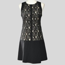LAUNDRY BY Shelli Segal Women's Lace Drop Waist Dress Size 8