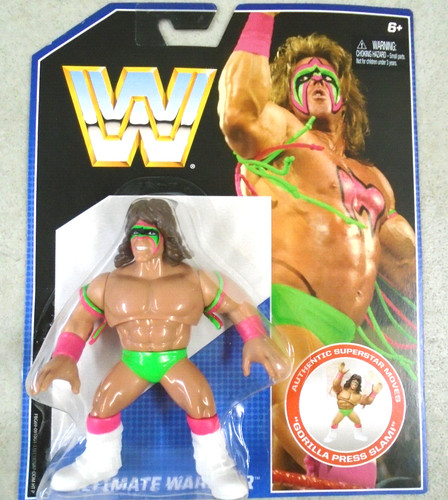 SEALED MOC 2016 MATTEL WWE RETRO SERIES 1 ULTIMATE...