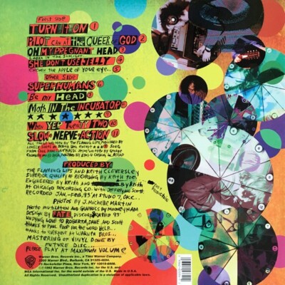 邦楽 THE FLAMING LIPS TRANSMISSIONS LP The Flaming Lips Transmissions From The Satellite Heart