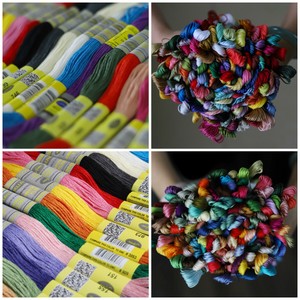 150-Different-DMC-Colors-8-7yds-Cotton-Floss-Embroidery-Thread-Cross-Stitch-Lot