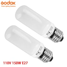 US 2X Godox E26 150W 110V Modeling Light Lamp Bulb For SK400II SK300II MS300
