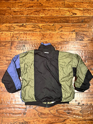 Vintage Givenchy Windbreaker Activewear Full Zip Nylon Jacket Blk