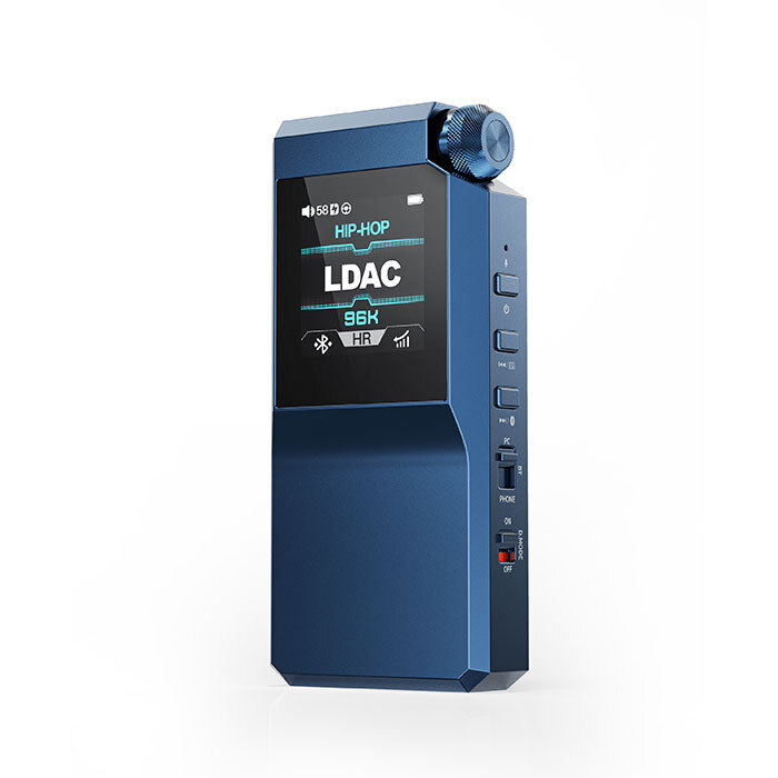 FIIO BTR17 Blue Bluetooth receiver Headphone amplifier THX AAA-28 