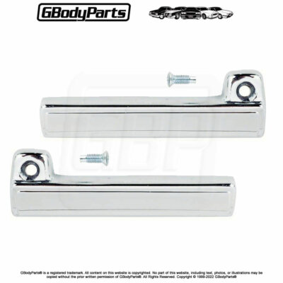 78-85 A/G Body Fisher T-Top TTop Panel Release Lock Lever Handle - Chrome PR
