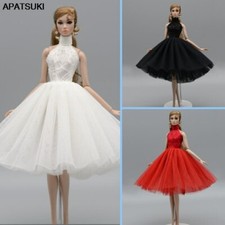 High Neck Fashion Ballet Dress For 11.5" Doll Clothes Outfits Accessories Toys