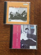 Jelly Roll Morton 2 CD lot JSP Volumes 4 & 5 UK Imports