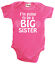 thumbnail 8  - New Sister Bodysuit &#034;I&#039;m Going to be a Big Sister&#034; Baby grow Vest  Gift