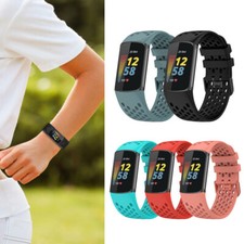 For Fitbit Charge 5 6 Sport Accessory Band Soft Silicone Sports Replacement Band