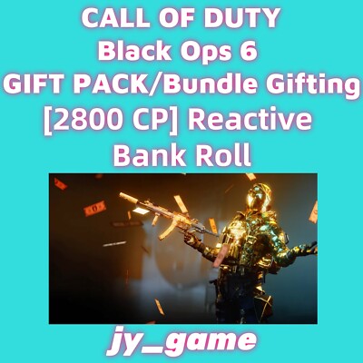 Call of Duty Black Ops 6 BO6 Bundle Gifting / [2800 CP] Reactive Bank Roll