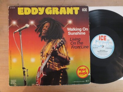 Eddy Grant - Walking On Sunshine   12'' Maxi  Vinyl   vg+