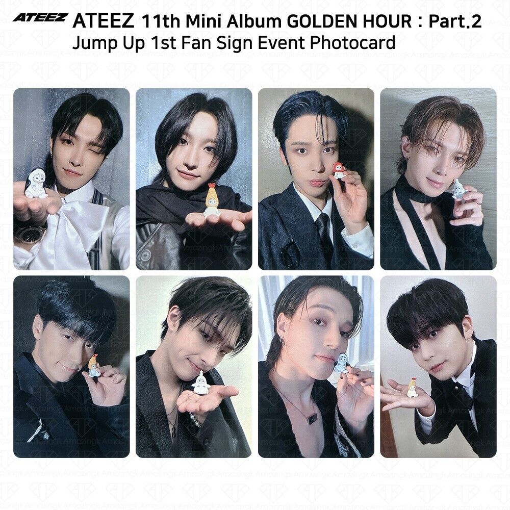 ATEEZ Golden Hour Part.2 Fan Sign Event Photocard AppleMusic ATEEZ Golden Hour Part.2 Fan Sign Event Photocard AppleMusic