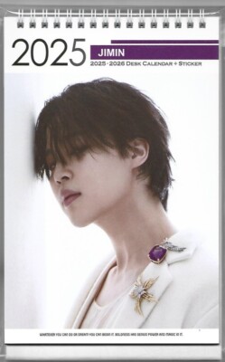 BTS jimin カレンダー　トレカ BTS Jimin Photo Calendar 2025 & 2026 K-POP 2024.08 | eBay