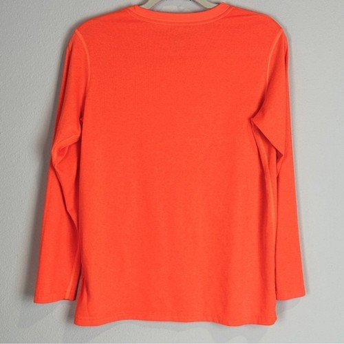 Nike Dri-fit Orange Long Sleeve Top XL Youth - Picture 2 of 7