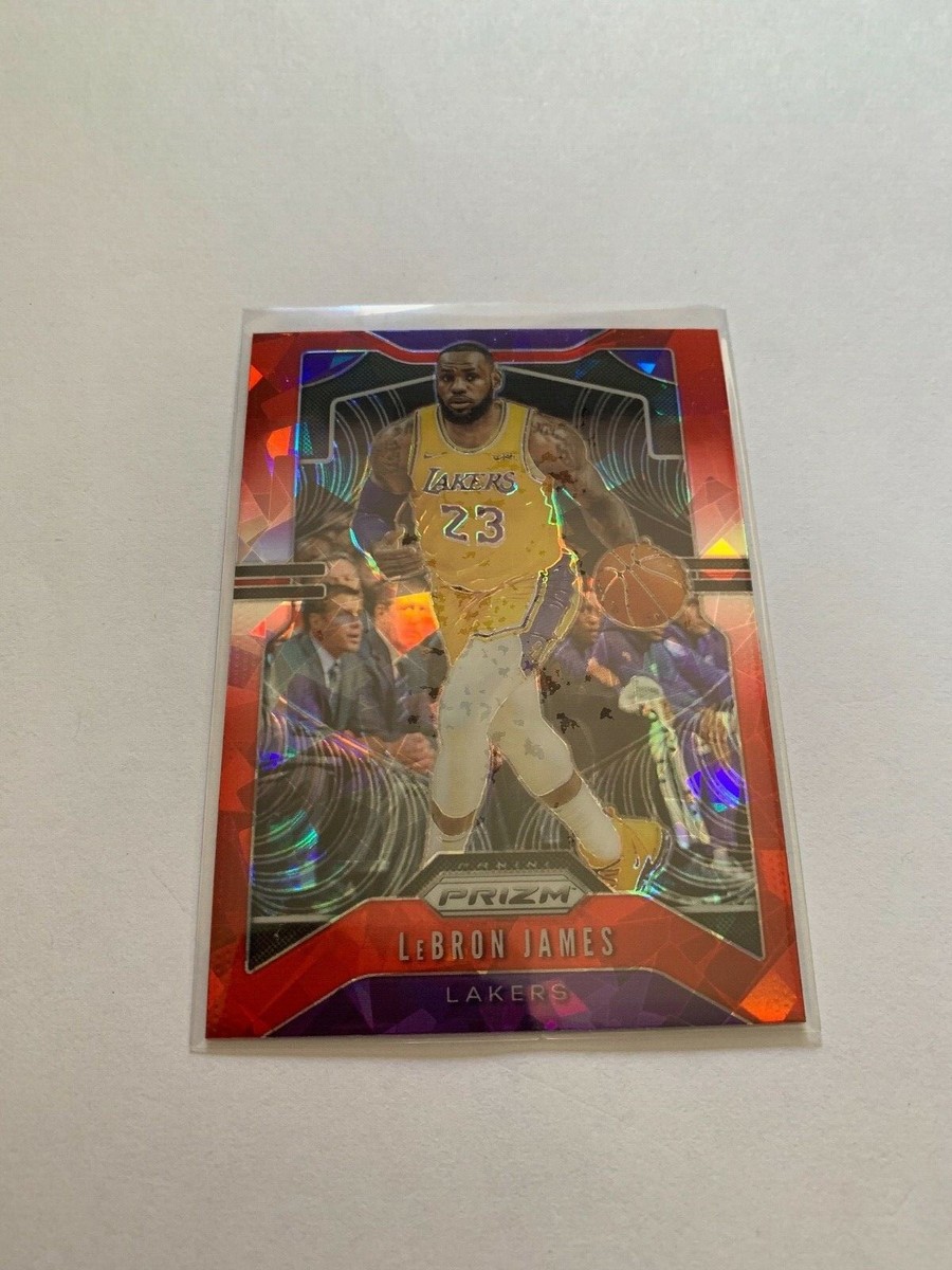 2019-20 Panini Prizm - LeBron James #129 Red Ice Prizm for sale