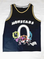Vintage 1996 Monstars Space Jam Graphic Basketbal Jersey Tune Squad - Authentic