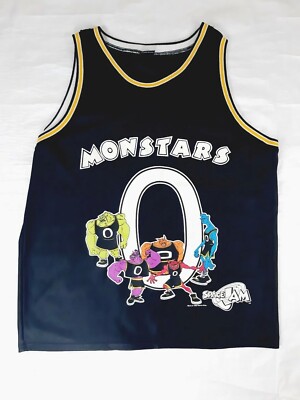 Nike Space Jam Monstars ユニフォーム セットアップ Vintage 1996 Monstars Space Jam Graphic Basketbal Jersey Tune