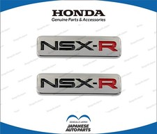 HONDA NSX-R NA1 SEITENEMBLEM SET (2 STÜCK) 75736-SL0-J10 ORIGINAL