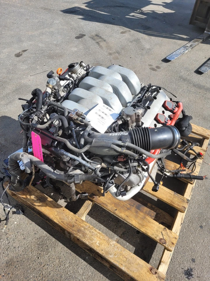 Audi S5 2008 2009 motor V8 de 4,2 L/identificación del código del motor Caua 178 k (probado funciona muy bien) Foto 4 de 4