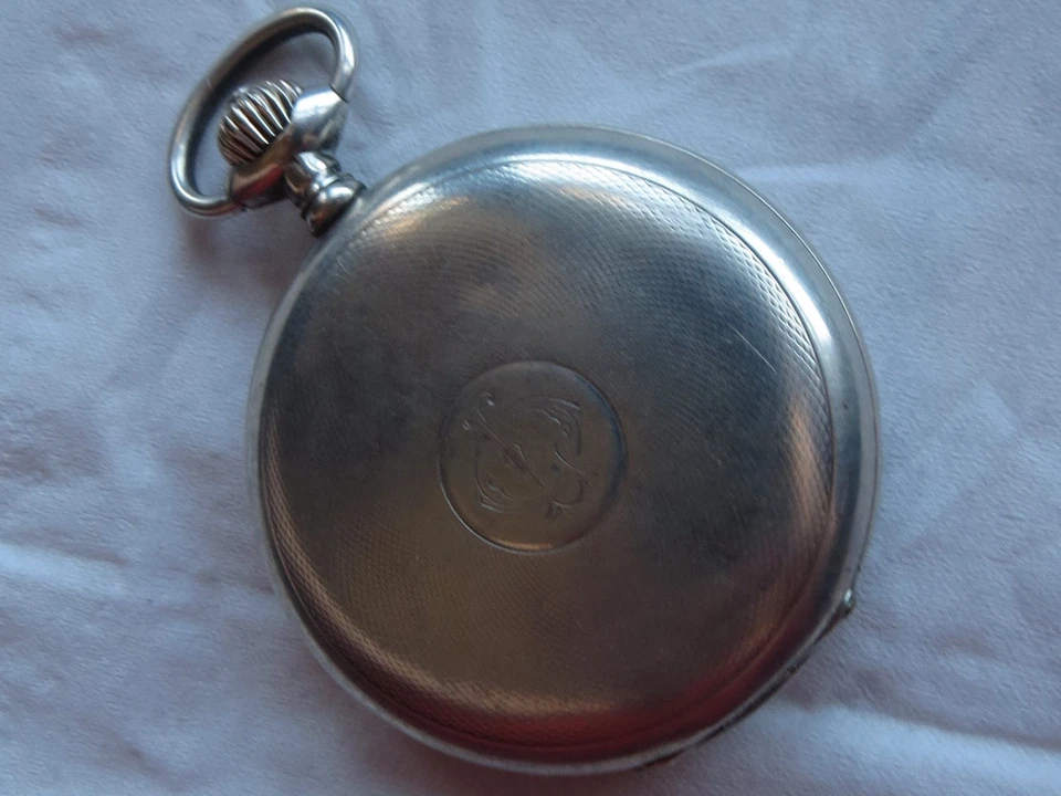 International Watch Co. IWC Reloj Bolsillo Plata Cazador Caja 52 mm. en diámetro Foto 3 de 4