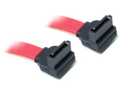30cm S-ATA Kabel gewinkelt/gewinkelt right to right angle SSD HDD DVD CD Cable