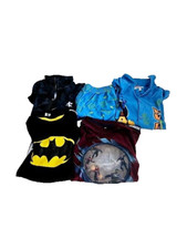 Boys Clothes Lot Size Medium  Large -5 Pieces Pajamas Shirts 