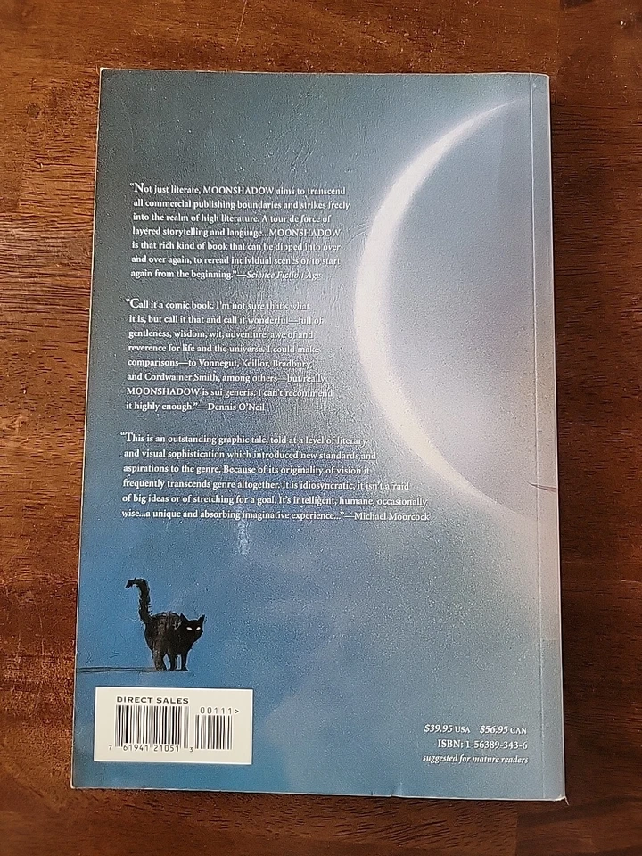 1998 - DC Vertigo - The Compleat Moonshadow - 贸易平装图形小说 — 第 2/2 张图片