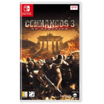 Nintendo Switch Commandos 3 HD Remaster Korean subtitles
