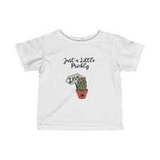 Baby Cactus Love Tee, Just a Little Prickly, Cute Cactus Baby Shirt