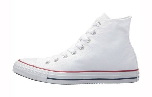 Converse Men's All Star Hi Top Optical White Shoes, Size: 16