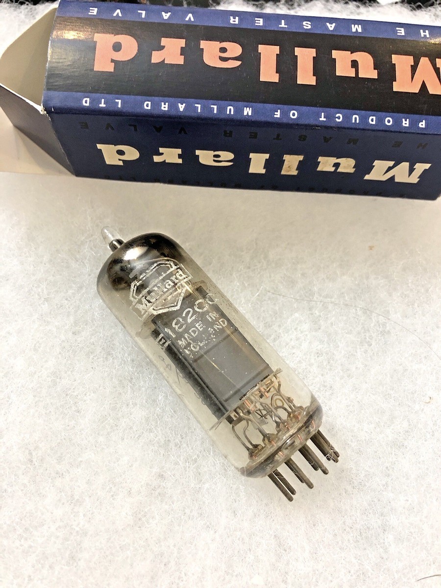 Mullard E182CC 7119 5687 NOS Excellent Testing D Getter Balanced