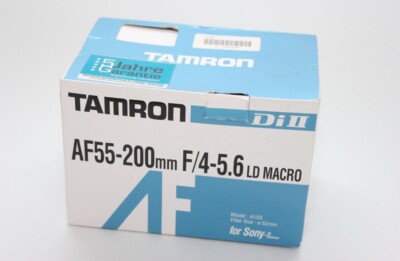Tamron AF 55-200mm 1:4-5.6 Macro für Sony in OvP