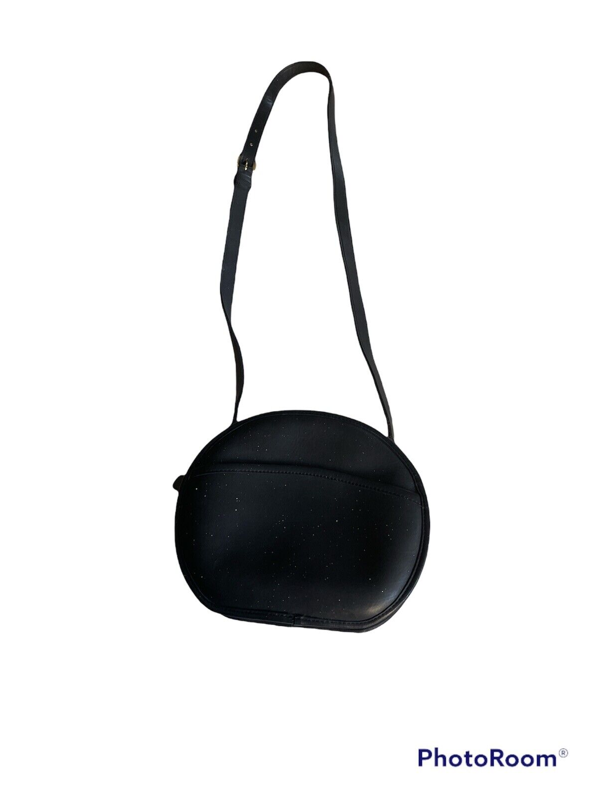 Preowned Crossbody Black Leather Puse - image 3