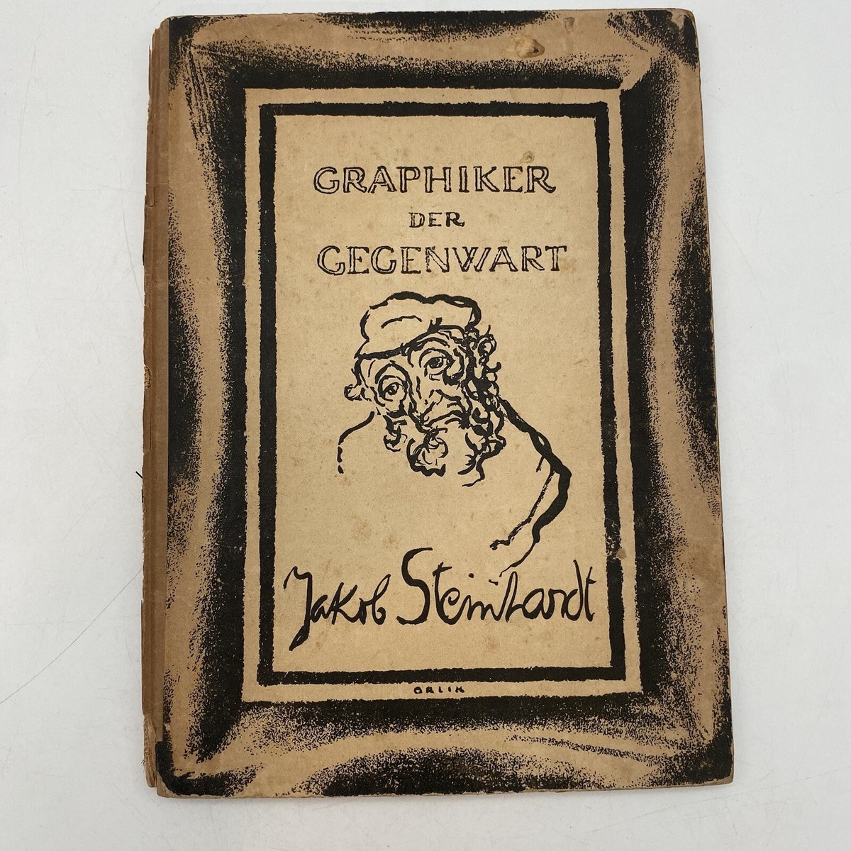 Jakob Stainer 書籍 Judaica - Art Book : 1920 Jakob Steinhardt Graphiker der