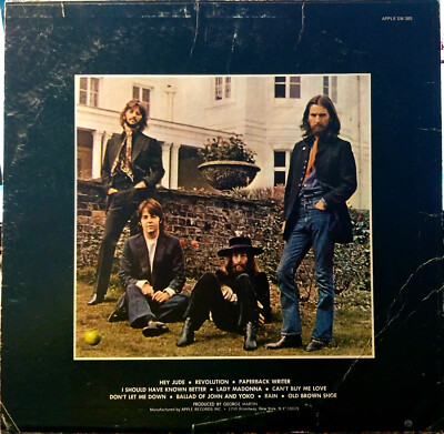 The Beatles – Hey Jude アナログレコード LP THE BEATLES, PAUL MCCARTNEY & JOHN LENNON, GEORGE MARTIN - Hey