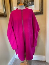Masai Clothing Tonie Coat Oversized Loose Fit - Pink - Size S - Bnwt