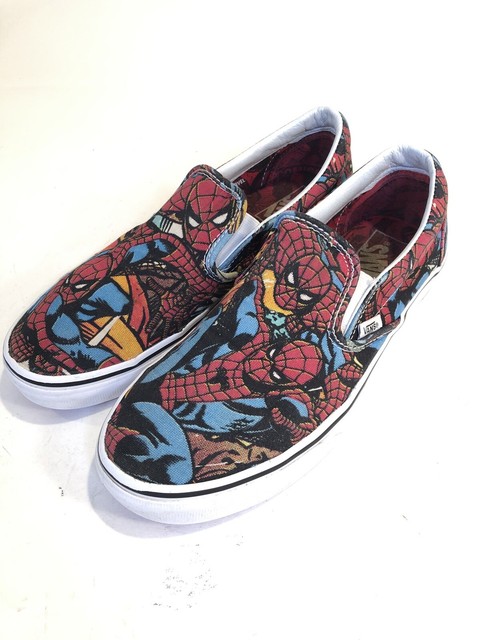 spiderman vans mens