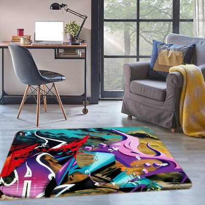 3D Color Abstract Painting NAO11125 Game Rug Mat Elegant Photo Carpet Mat Fay