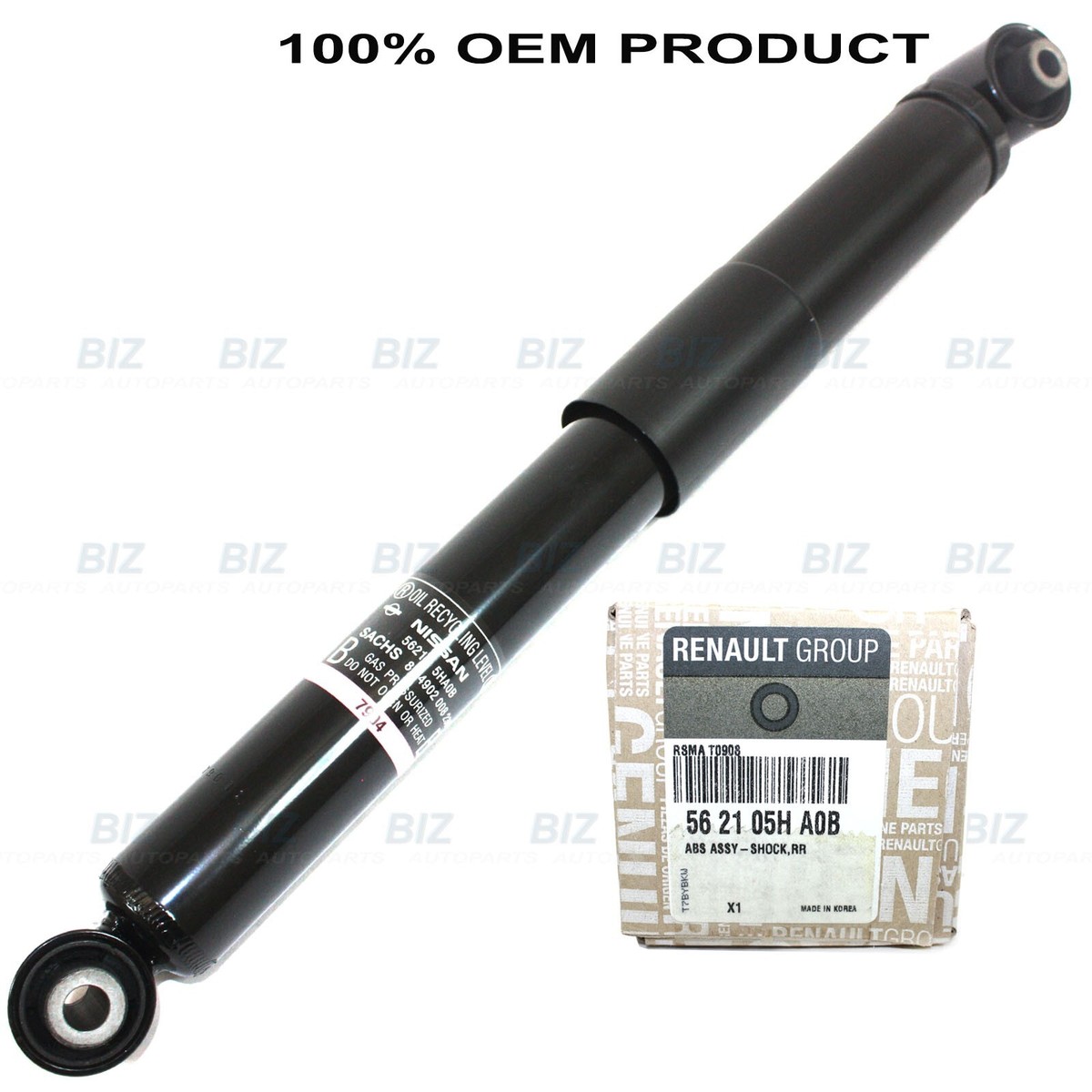 ゆあ Genuine Rear Shock Absorber for 15-20 NISSAN ROGUE 2.5L 56210