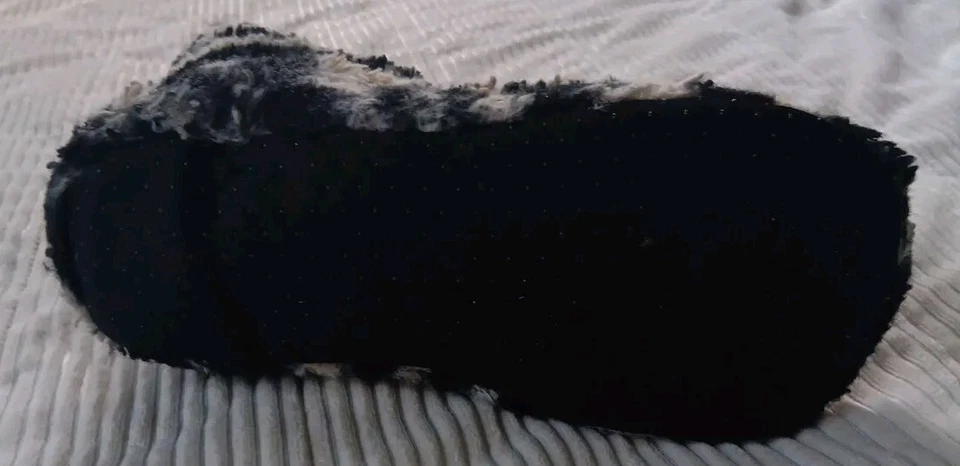 Botines de casa con estampado de cebra talla S/M para mujer Foto 3 de 4