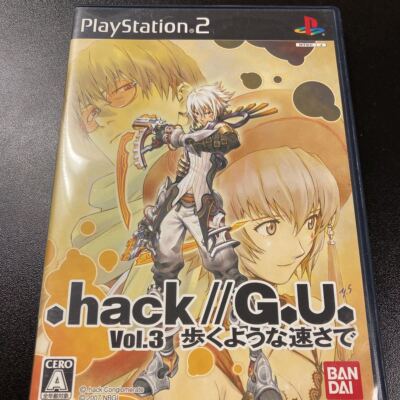 .hack//G.U. Vol. 3: Aruku Youna Hayasa De Playstation PS2 Japan Import
