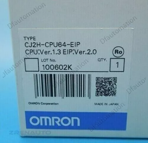 Omron PLC CJ2H-CPU64-EIP Programmable Controller Module CPU Unit New In Box