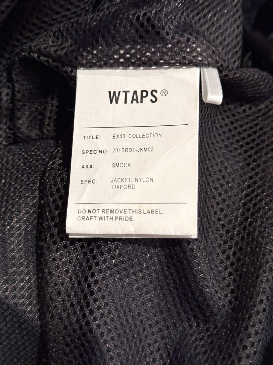WTAPS Mens Oxford Smock Pullover Gray Sz X 03 Large Made in Japan
