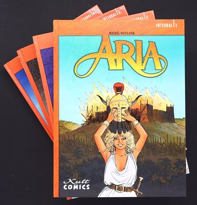 ARIA Integral Nr. 1-10 HC Fantasy Comic Album Kult Comics Michel Weyland